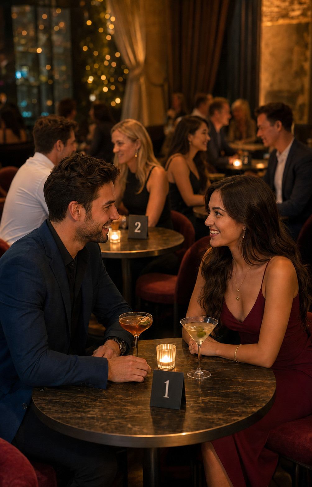 A NJ First Dates singles event in New Jersey